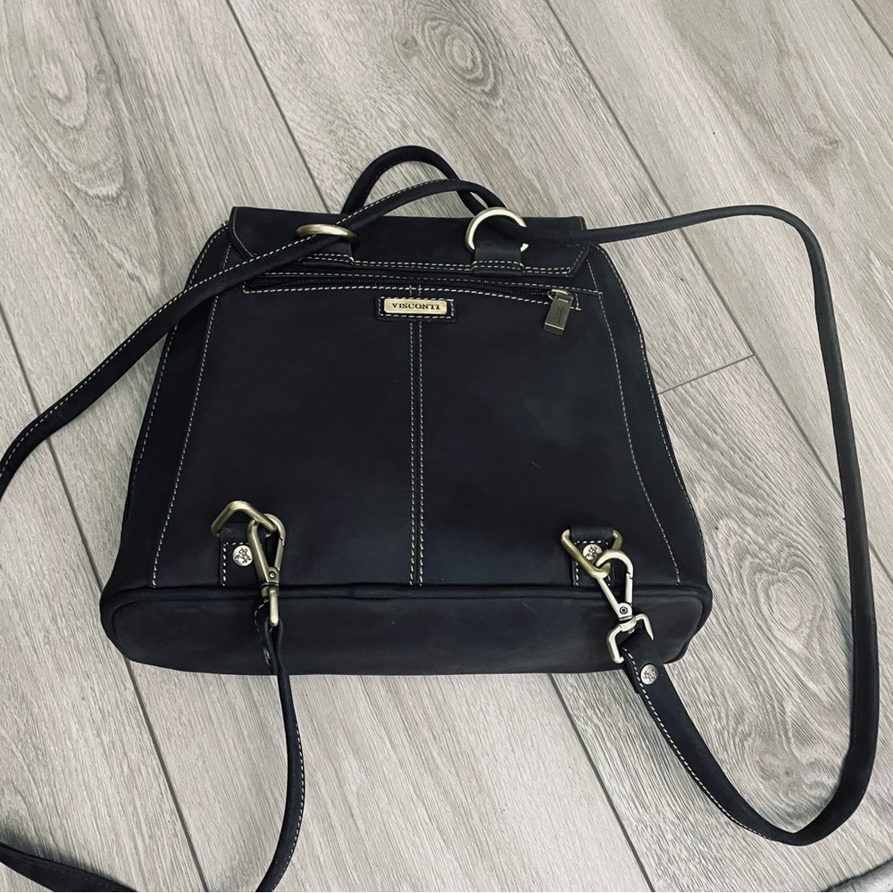 Visconti mini backpack Handbag Brown